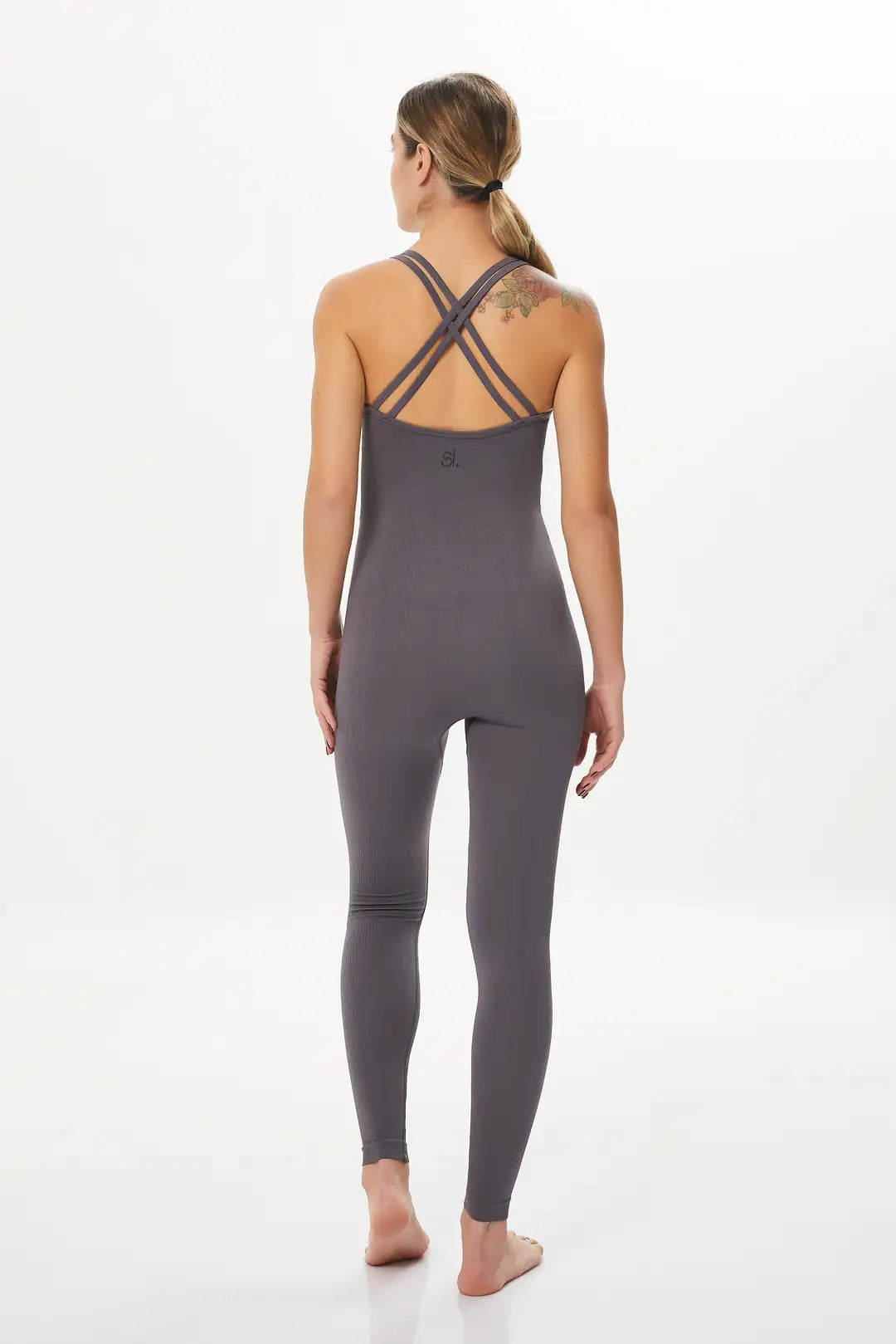 Rib-Shape Seamless Tulum Grey