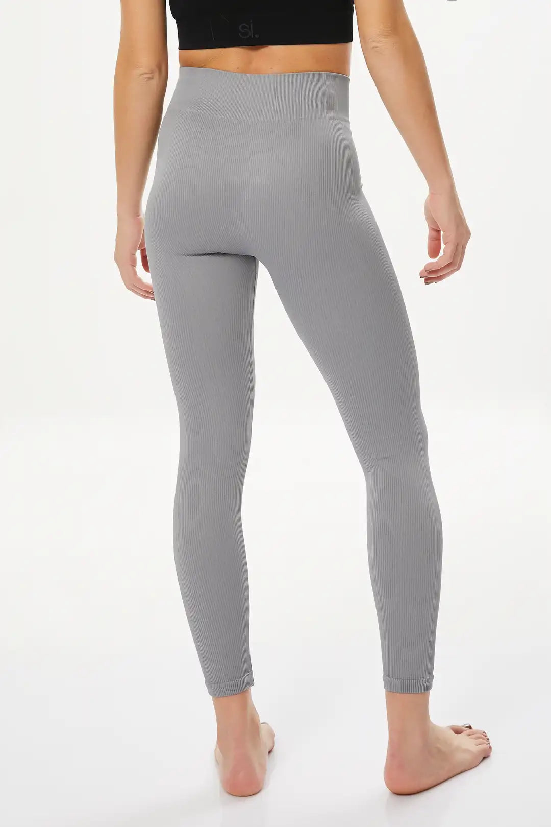 Rib-Shape Seamless Tayt Nardo Grey